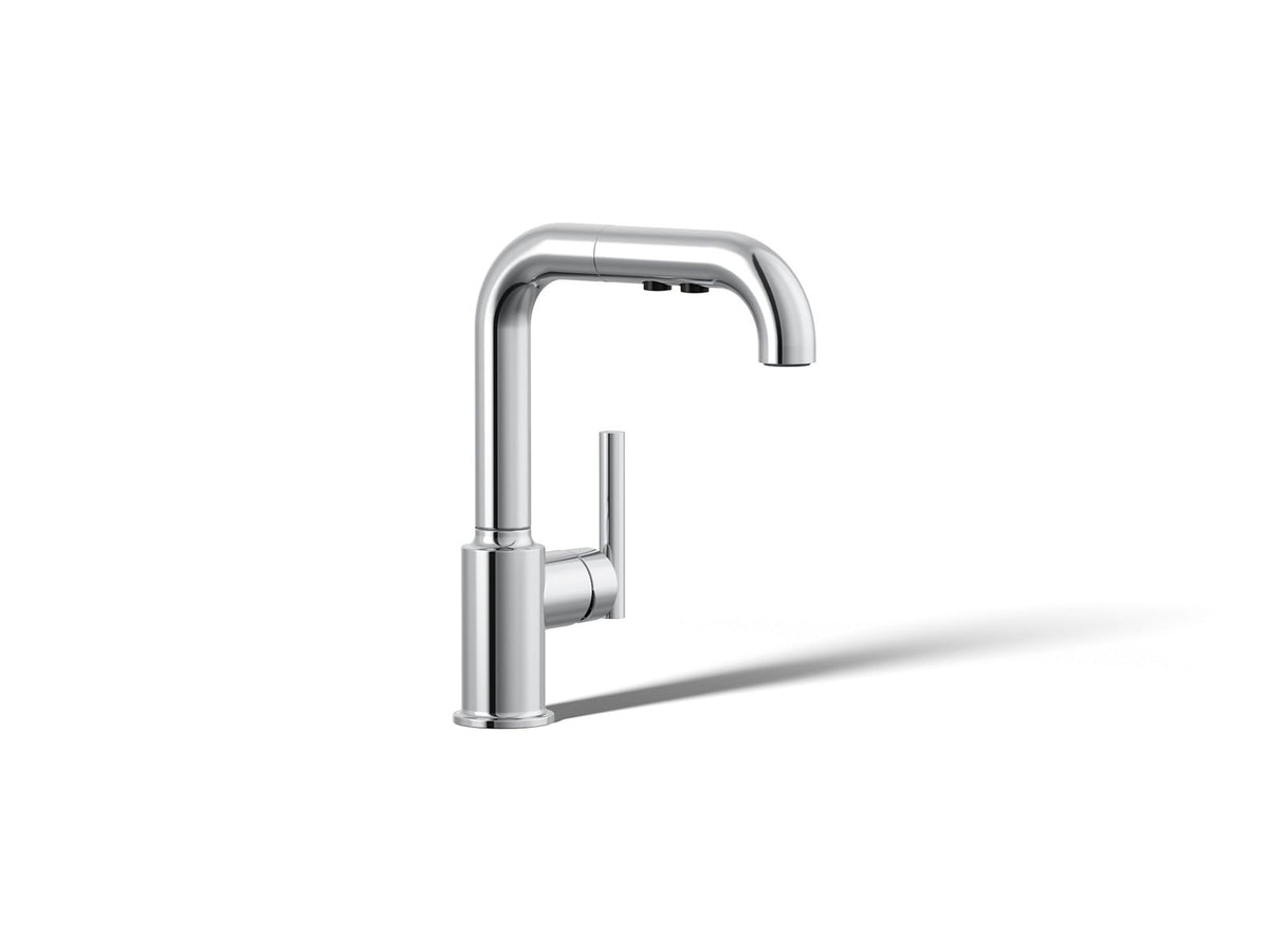 Purist - Kitchen Sink Faucet - 7" L x 2" W x 9-7/8" H