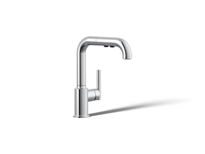 Purist - Kitchen Sink Faucet - 7" L x 2" W x 9-7/8" H
