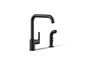 Purist - Kitchen Sink Faucet with Side Spray - Deck Mount