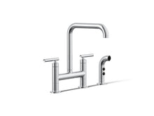Purist - Bridge Kitchen Sink Faucet with Side - 1.8 GPM