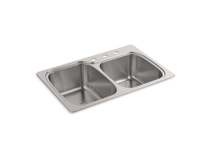 Verse - 22" Kitchen Sink - Rectangular Shape