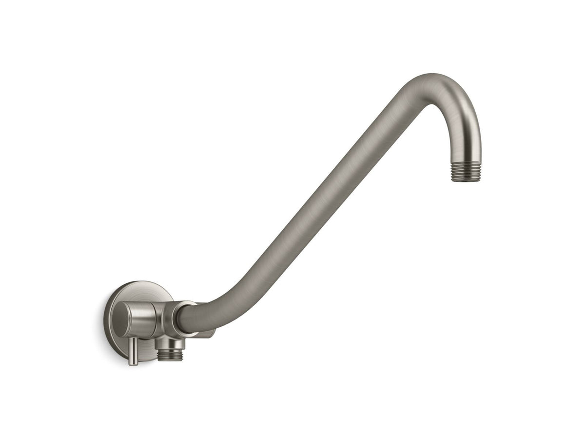 Gooseneck Rainhead Arm - with 2-Way