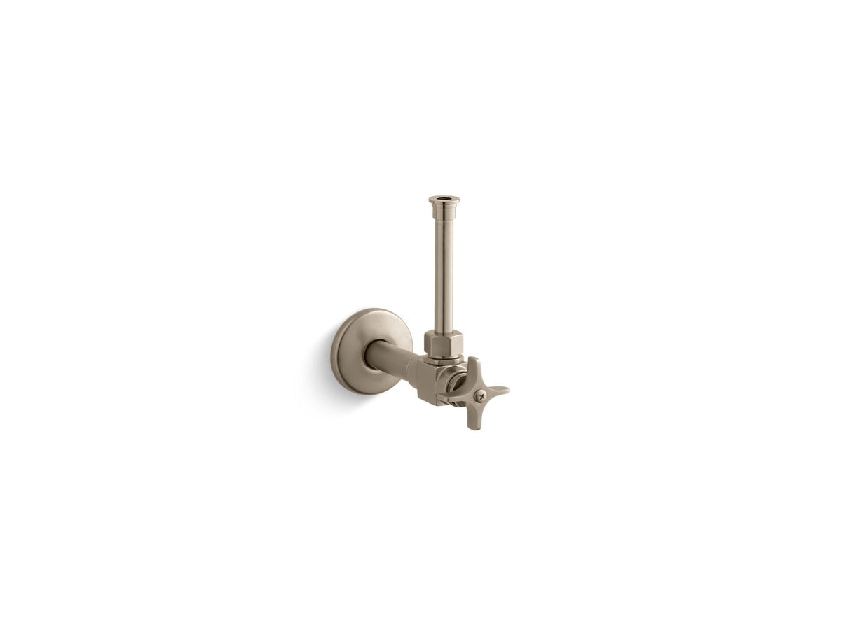 Angle - Supply with Stop - Four-Arm Handle