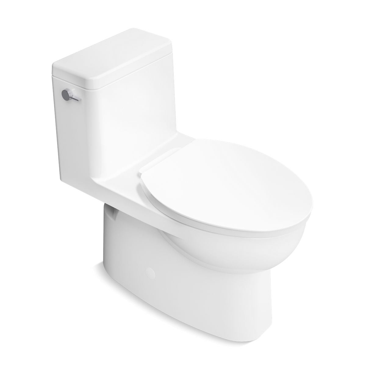 Reach Comfort Height - 1-Piece Chair Height Compact - White
