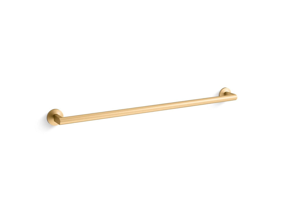 Components - 30" Towel Bar - Zinc