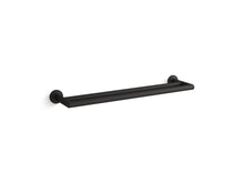 Components - 24" Double Towel Bar - Matte Black