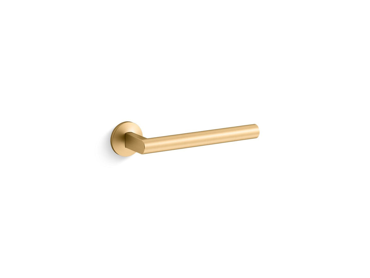 Components - 10-1/16" Contemporary Towel Bar - Zinc