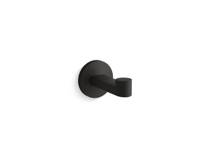 Components - Robe Hook - Wall Mount - Zinc