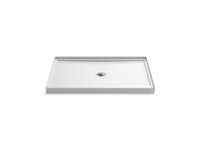 Rely - Center Drain - 48" L x 34" W x 4-3/16" D - Acrylic
