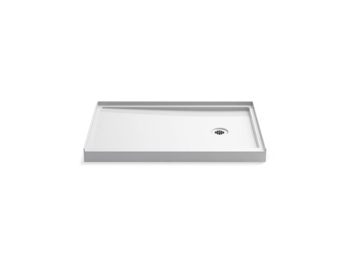 Rely - Right Drain - 48" L x 32" W x 4-3/8" D - Acrylic
