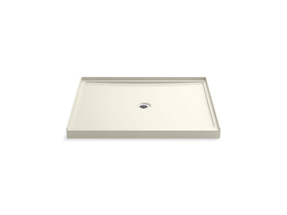 Rely - Center Drain - 48" L x 42" W x 4-3/16" D - Acrylic
