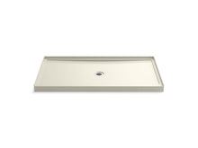 Rely - Center Drain - 60" L x 34" W x 4-3/16" D - Acrylic