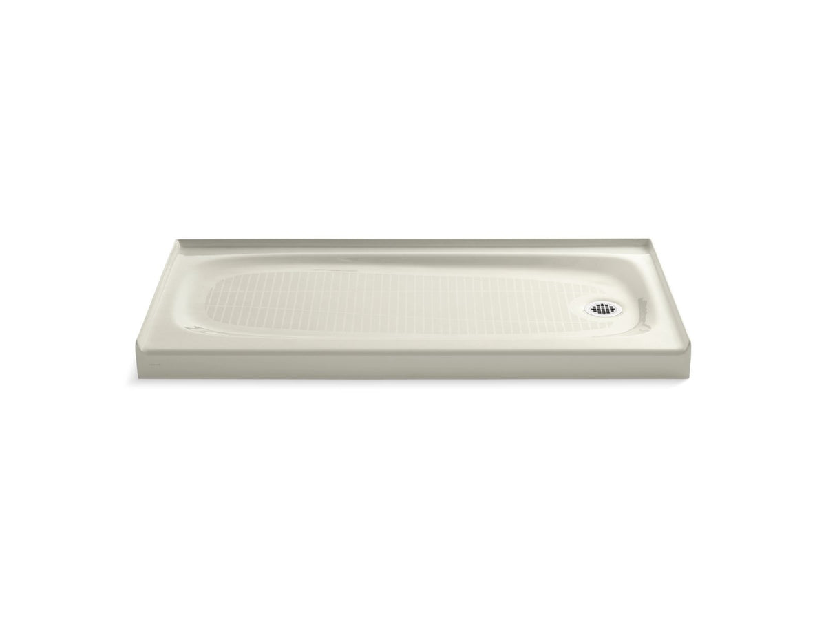 Salient - Right Drain - 60" L x 30" W x 3-3/4" D - Cast Iron