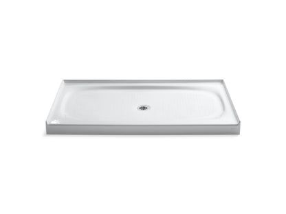Salient - Center Drain - White - Cast Iron