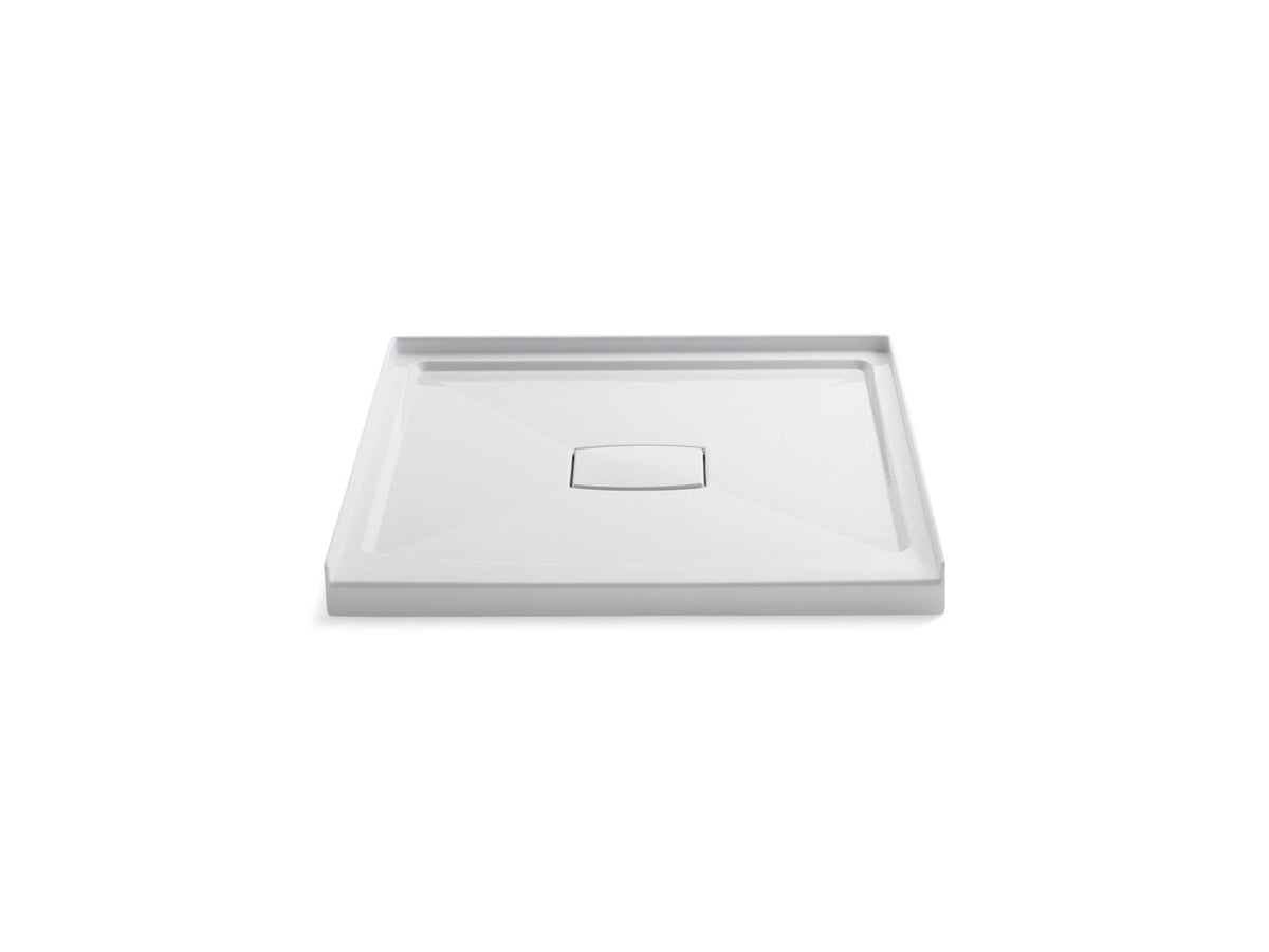 Archer Center Drain, 42 in L x 42 in W x 3-15/16 in D, Dune