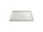 Archer - Center Drain - 48" L x 48" W x 3-15/16" D - Acrylic