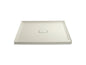 Archer - Center Drain - 60" L x 60" W x 3-15/16" D - Acrylic