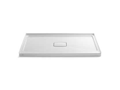 Archer - Center Drain - White - 60" L x 36" W x 3-11/16" D