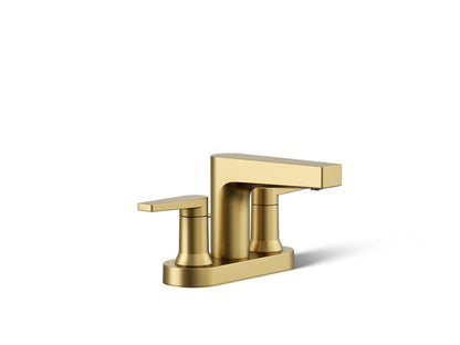 Taut - Centerset Bathroom Sink Faucet - Zinc