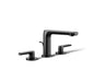 Avid - Bathroom Sink Faucet - 0.5 GPM - Deck Mount