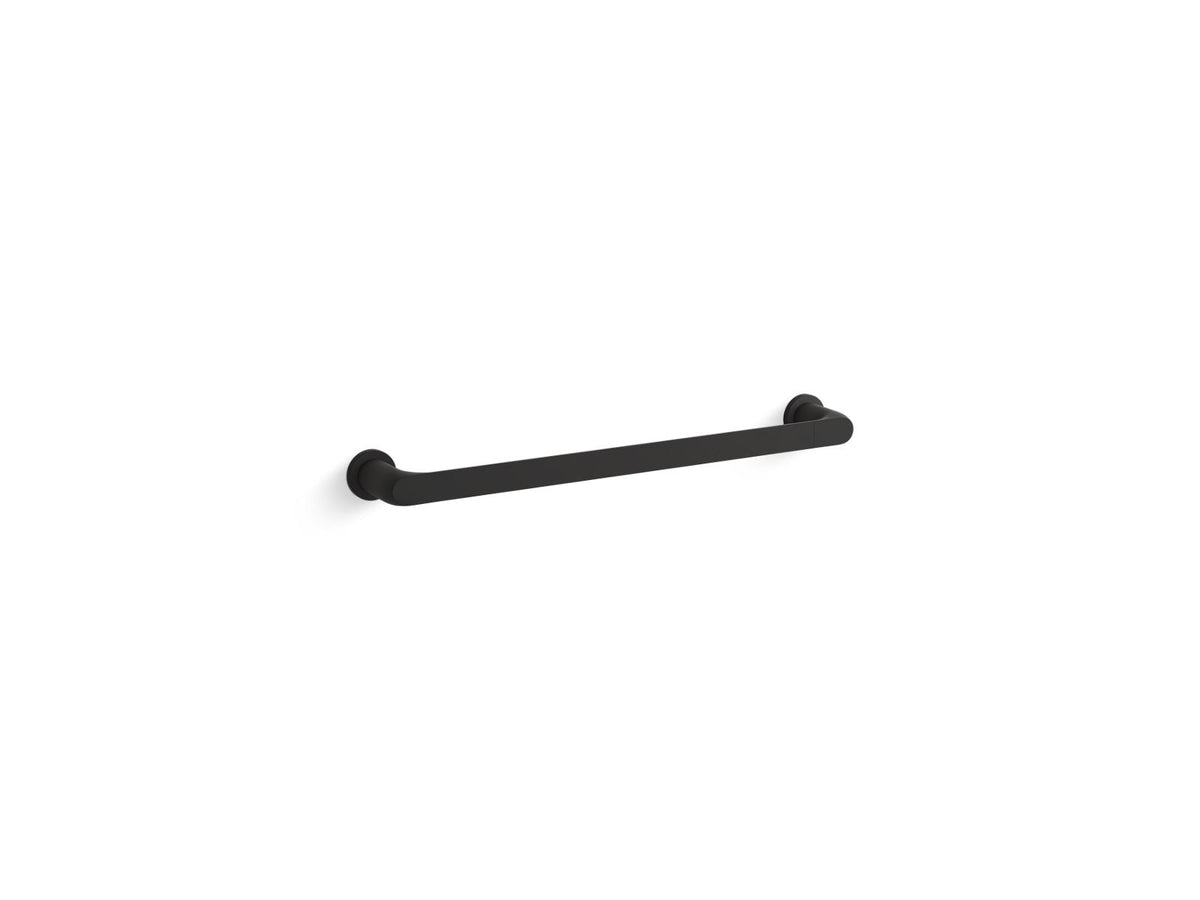 Avid - 18" Wall Mount Towel Bar - /Zinc