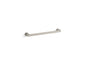 Avid - 18" Wall Mount Towel Bar - Vibrant Brushed Nickel