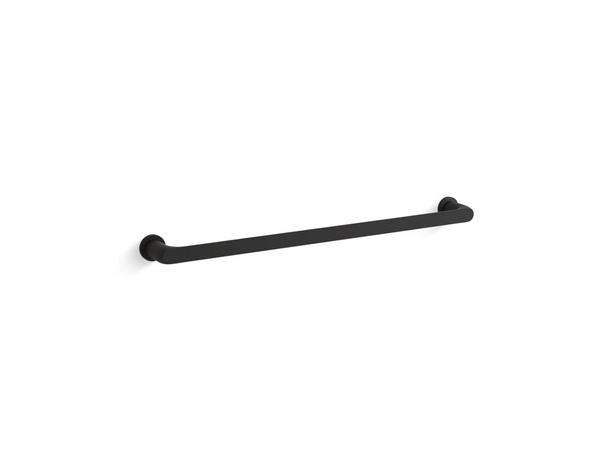 Avid - 24" Wall Mount Towel Bar - Zinc