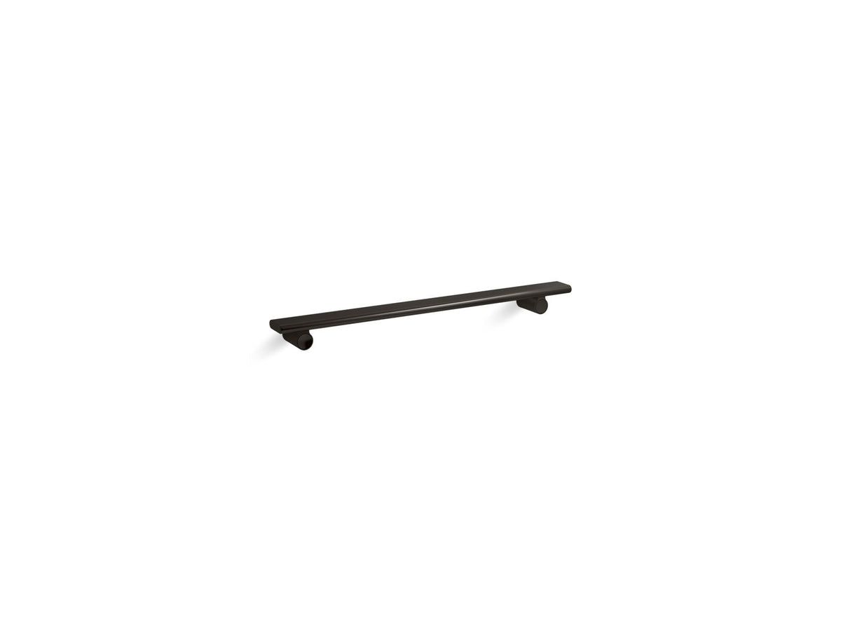 Choreograph - Shower Barre - Aluminum - Anodized Dark Bronze