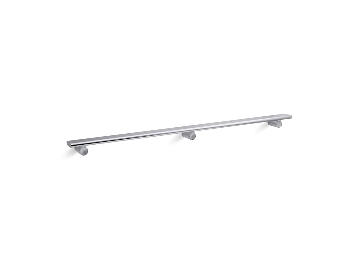 Choreograph - Shower Barre - Aluminum - Anodized Dark