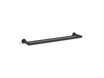 Kumin - 24" Double Towel Bar - /Zinc