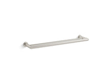Kumin - 24" Double Towel Bar - /Zinc