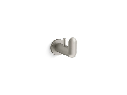 Robe Hook, Kumin, Vibrant Brushed Nickel