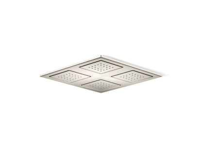 Panel With (4) 22-Nozzle Spray Heads, Vibrant Brushed Nickel