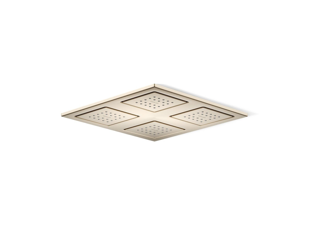 Panel With (4) 22-Nozzle Spray Heads, Vibrant Brushed Nickel