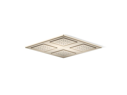 Panel With (4) 22-Nozzle Spray Heads, Vibrant Brushed Nickel