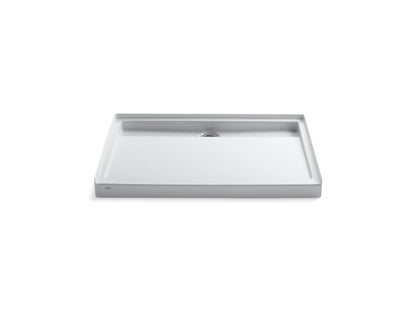 Groove - Recessed Rear Drain - 48" L x 36" W x 4-1/4" D