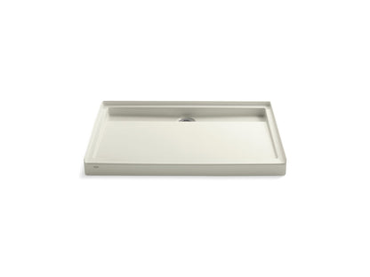 Groove - Recessed Rear Drain - 48" L x 36" W x 4-1/4" D