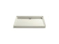 Groove - Recessed Rear Drain - 48" L x 36" W x 4-1/4" D