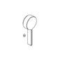 1009721-Chrome Handle Kit - Polished Chrome