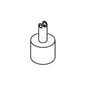 Stem/Skirt Handle - K-52964-BN