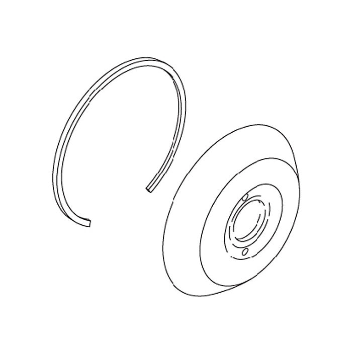73455-Chrome Escutcheon Assembly - Polished Chrome
