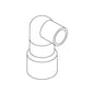 Check Valve Assembly - for Seaside 6 ft Whirlpool Bathtub