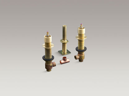 P300-K - High-Flow Valve System - Deck Mount - Solid Brass