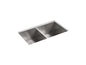 Lyric - 32" Kitchen Sink - Undermount - Double Bowl