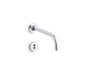 Purist - Bathroom Sink Faucet Trim - 9" - Wall Mount