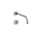 Purist - Bathroom Sink Faucet Trim - 9" - Wall Mount