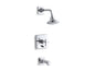 Pinstripe Rite-Temp - Bath/Shower Faucet Trim Set - 6-7/8"