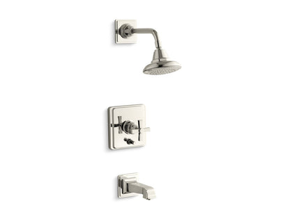 Pinstripe Rite-Temp - Bath/Shower Faucet Trim Set - 6-7/8"