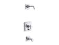 Pinstripe Pure Rite-Temp - Bath and Shower Trim - Wall Mount