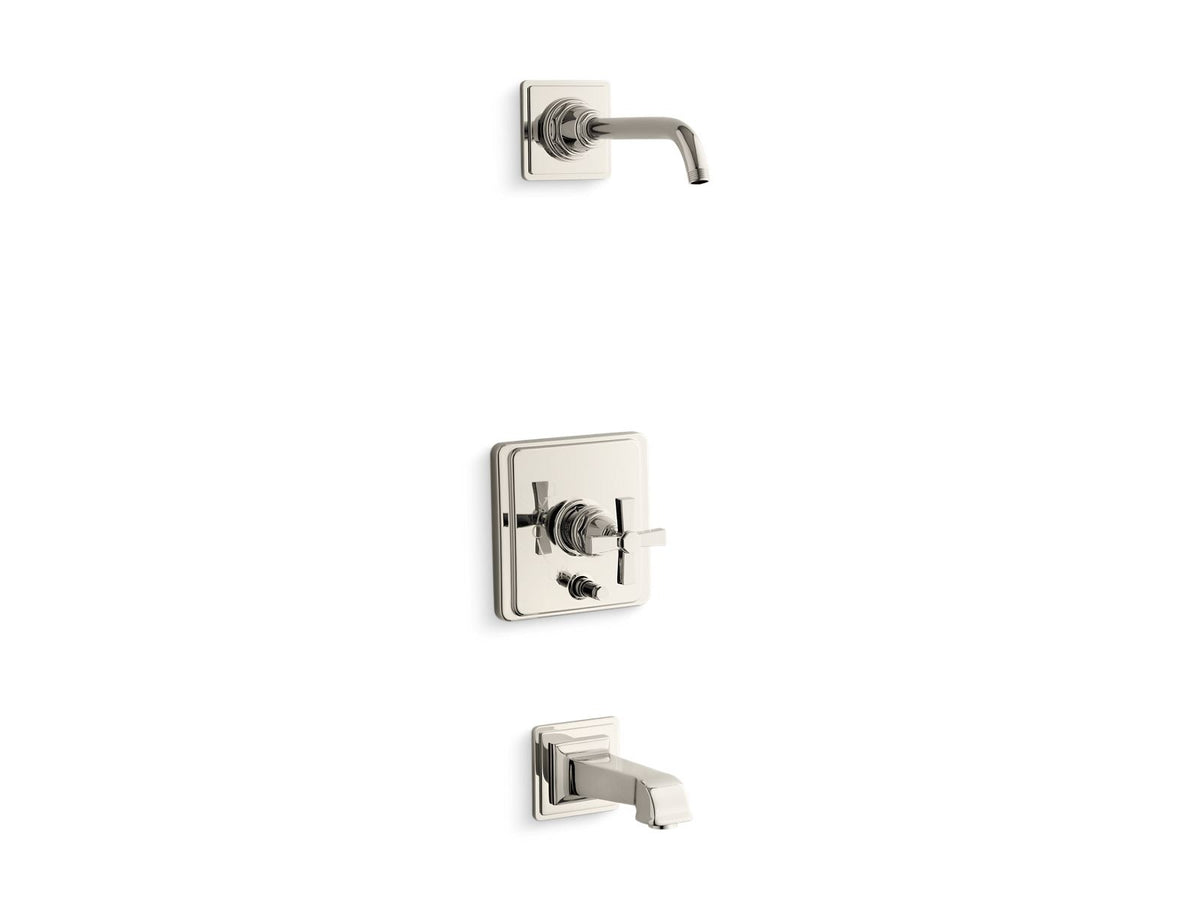 Pinstripe Pure Rite-Temp - Bath and Shower Trim - Wall Mount